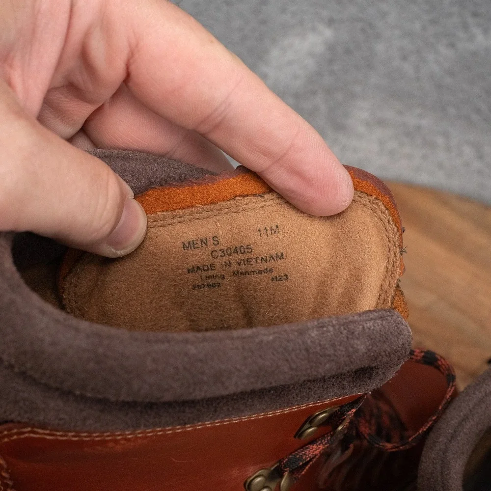 Cole Haan ZeroGrand Mens Size 11 Leather Brown #C30405 Hiker Boots Waterproof